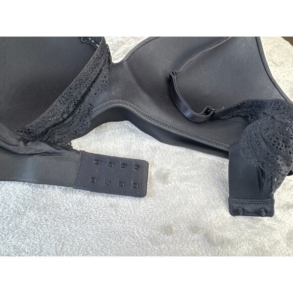Soma Bra Enbliss Luxe Wireless Lace J Hook Black Size 34C - Picture 4 of 8